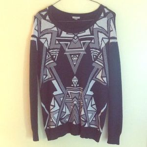 Cotton rayon blend sweater